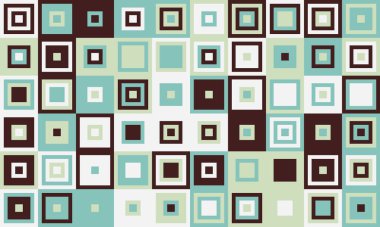 Canlı renkleri olan zarif mozaik fayans deseni. Tekstil, dekoratif kapaklar ya da yapılandırılmış ve simetrik cazibeli modern grafik tasarımı için mükemmel..