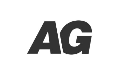 Şirket Markası için AG Tekno Düzenlenebilir Yazı Tipi Logosu. Benzersiz tipografik fikirleri olan cesur, fütürist tasarım. En Küçük Özel Tür ve Dinamik Harf