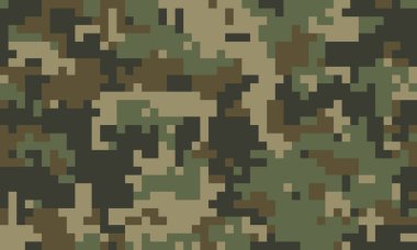 Giysiler ambalaj tekrarını gösteriyor. Fikirler kamuflaj mozaiği avlar. Orman desenli birlik komandosu.