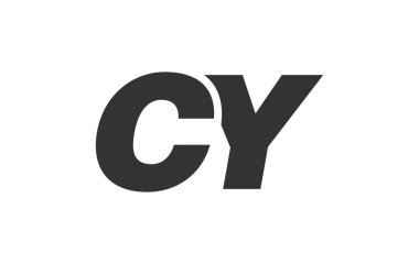 Şirket Markası için CY Tekno Düzenlenebilir Yazı Tipi Logosu. Benzersiz tipografik fikirleri olan cesur, fütürist tasarım. En Küçük Özel Tür ve Dinamik Harf