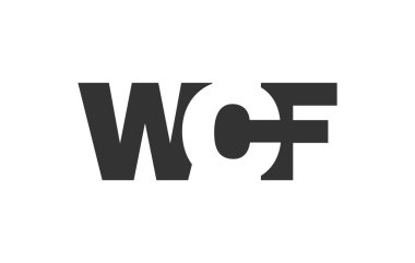 WCF cesur ve düzenlenebilir font logosu teknoloji girişimleri, danışmanlık, kurumsal markalaşma için. Manşetler için mükemmel, görsel kimlik, siber alan, liderlik, birlik, yenilikçi fikirler