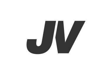 Şirket Markası için JV Techno Düzenlenebilir Yazı Tipi Logosu. Benzersiz tipografik fikirleri olan cesur, fütürist tasarım. En Küçük Özel Tür ve Dinamik Harf