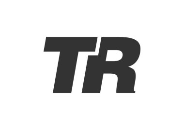 TR Tekno Düzenlenebilir Şirket Markası Yazı Tipi Logosu. Benzersiz tipografik fikirleri olan cesur, fütürist tasarım. En Küçük Özel Tür ve Dinamik Harf