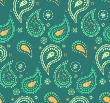 Romantizm kıvrımlı olarak sergilenir. Hint sükunetinde paisley narin. Perde gömleği, bahar sayfası..