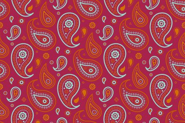 Süslü, kaplıca desenli. Mürekkep inanılmaz güzel bir çizim. Etnik şablona sahip gayretsiz şablon.