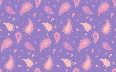 Boteh düğününde poster renkleri. Paisley çetrefilli, çizim davetiyesi. Sükunet, kadınsı perde giysileri.