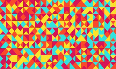 Sivri şekilli ve mozaik tekrarlı minimum geometrik tasarım. Kusursuz arka planlar, modern tekstil modelleri veya modaya uygun poster kapakları için ideal.