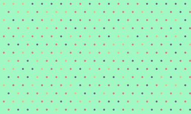 Renkli geometrik daireli vektör noktalı desen. Tekstil, kusursuz duvar kağıtları ve modern tasarım için son moda soyut arka planlar için mükemmel..