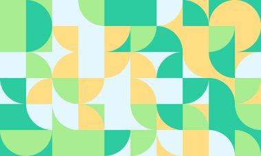 Temiz ve minimal şekilli modern geometrik vektör. Moda posterleri, soyut arka planlar ve yaratıcı dokunuşlu kusursuz tekstil modelleri için ideal..