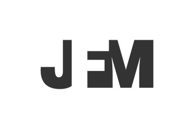 JFM logo tasarımı. İlk harf J F M kalın yazı tipi teknoloji girişimleri, danışmanlık, kurumsal markalaşma. Yaratıcı şirket adı, manşetler tipografi kimliği, trend logotype.