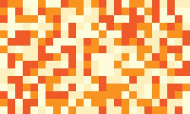 Yapılandırılmış geometrisi olan mozaik bir model. Canlı, renkli bir şebeke tasarımı sanat, kumaş veya yaratıcı afişler için idealdir..