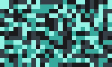 Dokulu küpleri ve parlak renkleri olan geometrik ızgara deseni. Moda, minimal tasarımlar, kumaş baskıları veya arkaplan dekorasyonu için harika.