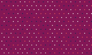 Renkli yuvarlak şekilli kusursuz lekeli desen, soyut arka planlar, duvar kağıtları veya geometrik dokunuşlu tekstil baskıları için ideal..