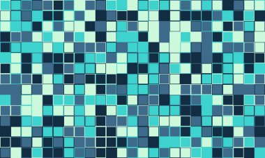 Renkli karoları ve zarif simetrisi olan desenli küp deseni. Grafik tasarım projeleri, arka planlar ve modaya uygun dekoratif materyal için ideal.