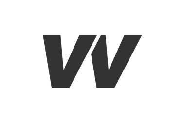 Şirket Markası için VV Techno Düzenlenebilir Yazı Tipi Logosu. Benzersiz tipografik fikirleri olan cesur, fütürist tasarım. En Küçük Özel Tür ve Dinamik Harf