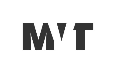 MVT logo tasarımı. Teknoloji girişimleri, danışmanlık, kurumsal markalaşma için ilk harf MV T koyu yazı tipi. Yaratıcı şirket adı, manşetler tipografi kimliği, trend logotype.