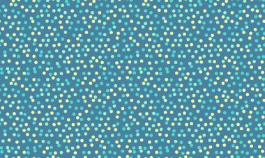 Renkli yuvarlak benekli polka nokta deseni, tekstil kumaşları için ideal, kusursuz duvar kağıtları, ve geometrik dokunuşlu soyut arkaplan.