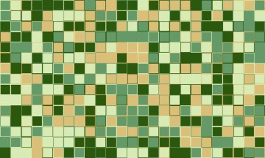 Canlı ve süslü renklerle simetrik küp ızgarası. Posterler, kumaş ya da materyal tasarımı için modern, dokulu bir desen..