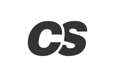 Şirket Markası için CS Tekno Düzenlenebilir Yazı Tipi Logosu. Benzersiz tipografik fikirleri olan cesur, fütürist tasarım. En Küçük Özel Tür ve Dinamik Harf