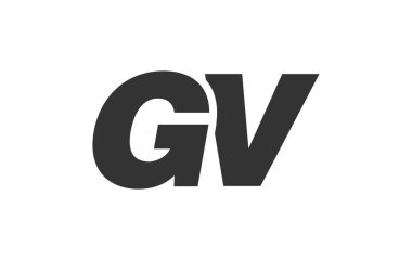 Şirket Markası için GV Tekno Düzenlenebilir Yazı Tipi Logosu. Benzersiz tipografik fikirleri olan cesur, fütürist tasarım. En Küçük Özel Tür ve Dinamik Harf
