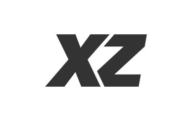 Şirket Markası için XZ Tekno Düzenlenebilir Yazı Tipi Logosu. Benzersiz tipografik fikirleri olan cesur, fütürist tasarım. En Küçük Özel Tür ve Dinamik Harf