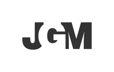 JGM logo tasarımı. İlk harf J G M kalın yazı tipi teknoloji girişimleri, danışmanlık, kurumsal markalaşma. Yaratıcı şirket adı, manşetler tipografi kimliği, trend logotype.