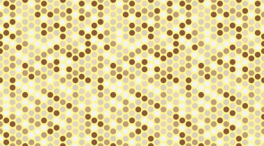 Minimalist yuvarlak şekilli Polka nokta vektör tasarımı. Moda kumaş baskıları, duvar kağıtları ve basit geometrik dokunuşlu poster arkaplanları için ideal..