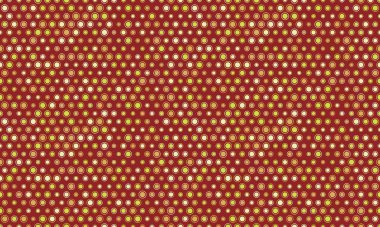Renkli daireleri olan kusursuz noktalı desen, tekstil kumaşları, duvar kağıtları ya da soyut arka planlar için ideal. Yaratıcı dekor için modaya uygun bir geometrik tasarım.
