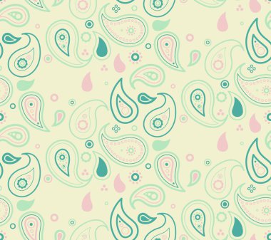 Eğri duvar kağıtları elle çizilmiş. Basitçe Pers tasarım modası. Dönen moda, romantik sanat eserleri.