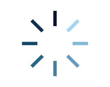 Çubuk durum simgesi yükleniyor. Vektör çizimi. Vektör yüklü simgeler. İndirme işlemi sürüyor. Donload ya da Gönderme.