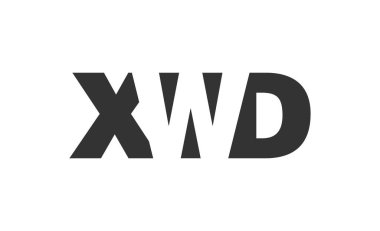 XWD logo tasarımı. İlk harf X W D kalın yazı tipi teknoloji girişimleri, danışmanlık, kurumsal markalaşma. Yaratıcı şirket adı, manşetler tipografi kimliği, trend logotype.