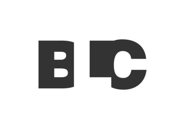 BLC logo tasarımı. İlk harf B L C koyu yazı tipi. Teknolojik girişimler, danışmanlık, kurumsal markalaşma için. Yaratıcı şirket adı, manşetler tipografi kimliği, trend logotype.