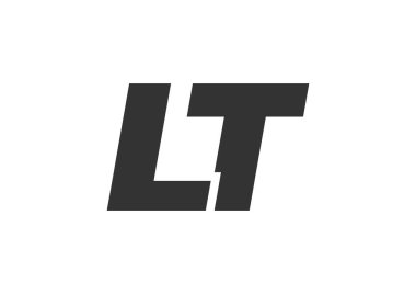 Şirket Markası için LT Tekno Düzenlenebilir Yazı Tipi Logosu. Benzersiz tipografik fikirleri olan cesur, fütürist tasarım. En Küçük Özel Tür ve Dinamik Harf