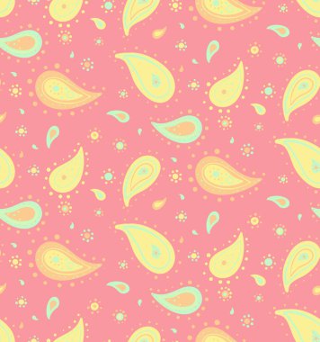 Şık bir duvar kağıdının içine çekilmiş. Kına sadeliğinde kraliyet geleneği. Yerel kağıdın paisley etnik kökeni.