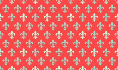 Geleneksel kral bej süslemesi. Fransa 'da kaligrafi stili gelişir. Efekt baskısı, kalite eski moda.