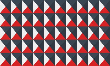 Kusursuz şekilli modern geometrik desen. Asgari tekstil tasarımı, soyut arka planlar ve modaya uygun poster kapakları için ideal. Mozaik elementlerle yaratıcı bir vektör çizimi.