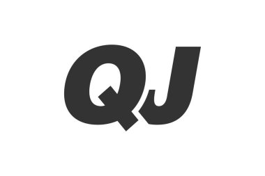 QJ Tekno Düzenlenebilir Şirket Markası Yazı Tipi Logosu. Benzersiz tipografik fikirleri olan cesur, fütürist tasarım. En Küçük Özel Tür ve Dinamik Harf