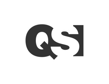 QSI logo tasarımı. Q S I harfinin ilk harfi. Teknolojik girişimler, danışmanlık, kurumsal markalaşma için kalın yazı tipi. Yaratıcı şirket adı, manşetler tipografi kimliği, trend logotype.