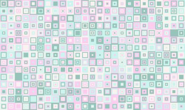 Yumuşak renklerle simetrik küp tasarımı. Çağdaş tekstil ürünleri, tekrarlanan baskılar ve dekoratif arka planlar için mükemmel..