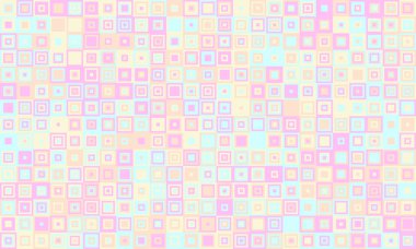 Yapılandırılmış geometrisi olan mozaik bir model. Canlı, renkli bir şebeke tasarımı sanat, kumaş veya yaratıcı afişler için idealdir..