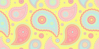 Lezzetli pastel desenli desenler tekstil tasarımı, kırtasiye malzemesi ya da tuhaf arka planlar için mükemmel. Yumuşak, kadınsı renkler ve karmaşık detaylar büyüleyici bir estetik yaratıyor..