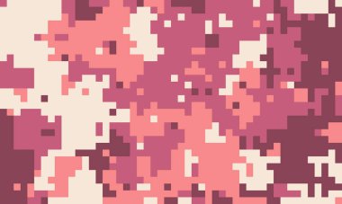 Soyut piksel sanat arkaplanı. Sıcak, soluk pembe ve bej renkler, web sitesi afişleri, sosyal medya paylaşımları veya moda tasarımı için eşsiz ve modern bir doku yaratıyor. Çok yönlü ve görsel olarak çekici..