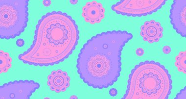 Poster retro, karalama kıvırcık. Şenlikli çizgili giysiler. Kumaş arka planda romantik kadınsı.