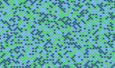 Modern pakete basit bir boşluk. Asya fayanslarında geçmişe dönük sanat. Kusursuz ambalaj üzerine web karikatürü.