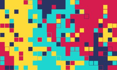 Süreklilik renk kübü kalın. Kağıt ızgara süslemeli duvar kağıdı. Sunum davetiyesi kartı ağı.