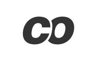 Şirket Markası için CO Tekno Düzenlenebilir Yazı Tipi Logosu. Benzersiz tipografik fikirleri olan cesur, fütürist tasarım. En Küçük Özel Tür ve Dinamik Harf