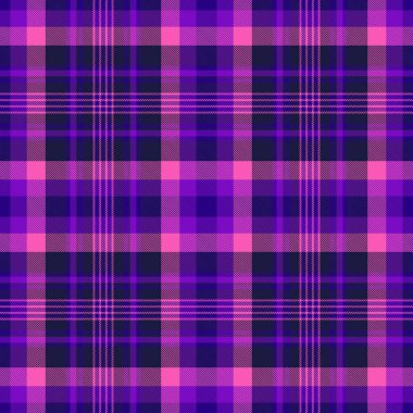 Parlak çizgili ve şebeke detaylarına sahip oyuncu bir tartan tasarımı, yaz kıyafetleri veya renkli tekstil ürünleri için mükemmel taze, genç bir titreşim yakalıyor.