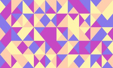 Dokulu mozaik ve keskin şekilli kusursuz geometrik desen. Poster çizimleri, soyut arka planlar ya da modern tekstil baskıları için mükemmel..