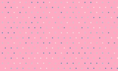 Minimalist yuvarlak şekilli Polka nokta vektör tasarımı. Moda kumaş baskıları, duvar kağıtları ve basit geometrik dokunuşlu poster arkaplanları için ideal..