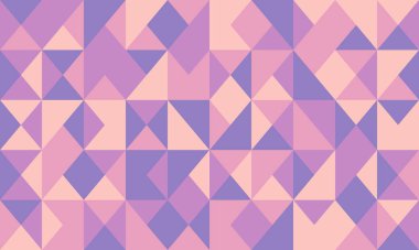 Minimum şekilli ve sanatsal mozaiğe sahip geometrik desen. Posterler, arka planlar ya da modern ve modaya uygun tekstil tasarımları için ideal..